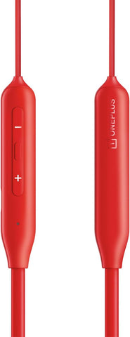 One Plus Bullets Wireless Z3 Bluetooth 5.0 in Ear Earphones, Spatial Audio – 12.4 mm Drivers, 36 Hrs Battery Life (Samba Sunset)