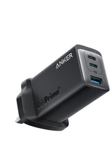 Anker USB C Charger, Anker 735 Charger GaNPrime 65W, PPS 3-Port Fast Compact Foldable Wall Charger for MacBook Pro/Air, iPad Pro, Galaxy S24/S23, Dell XPS 13, iPhone 17/16/15, Huawei, Xiaomi, Redmi