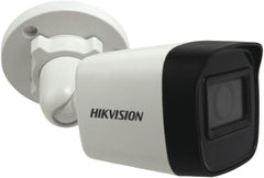 Hikvision Analog Camera 2MP Bullet Network, 1080P, 2.8mm Lens, White - DS-2CD1021G0-I
