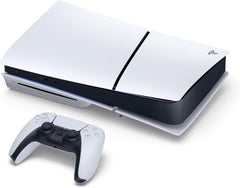 Sony PlayStation 5 Slim Disc Console, 1TB SSD, UAE Version, White, Includes DualSense Wireless Controller & Disc Drive