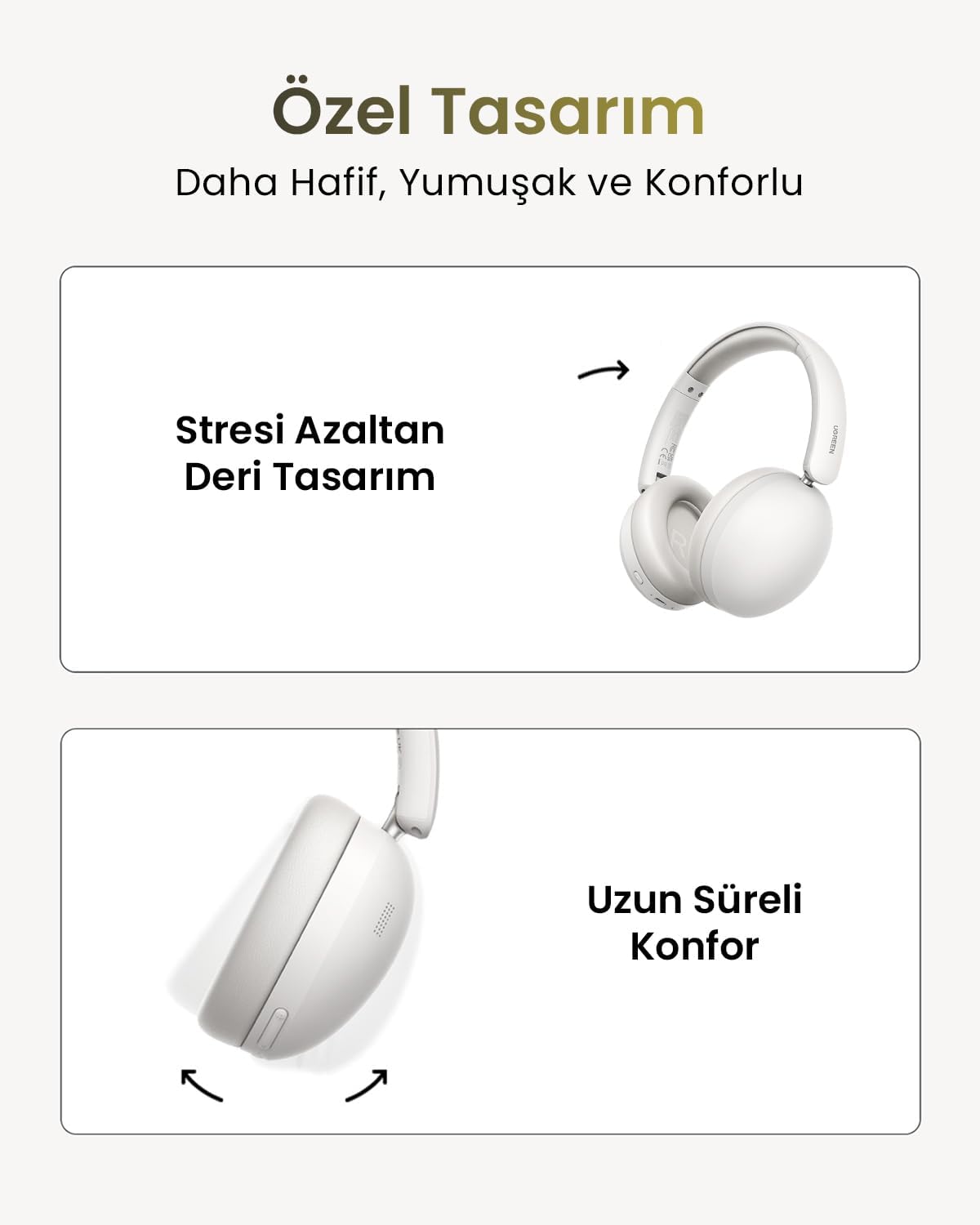 UGreen Hitune Max2 headphones White