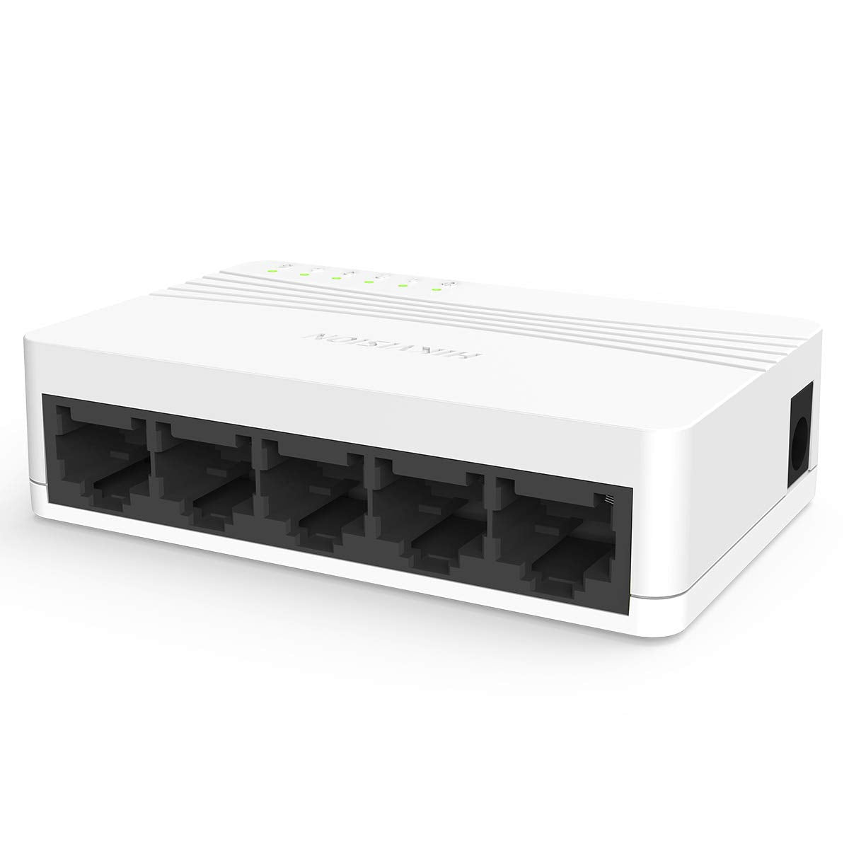 HIKVISION DS-3E0105D-E 10/100 Mbps Ethernet Switch, Provides 5 × 10/100 Mbps Ethernet Ports, Support MAC Address Auto-learning & Aging, Suitable for Home, School, Dormitory, Office