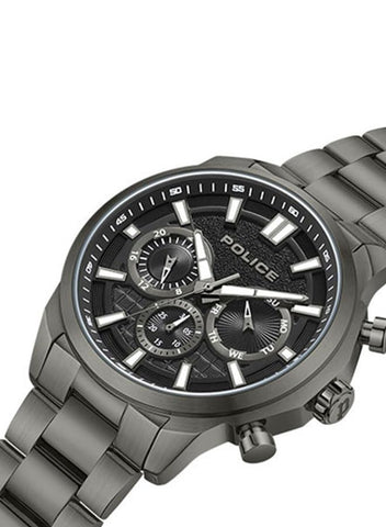 Police Rangy Gents Chronograph Watch Stainless Steel Bracelet