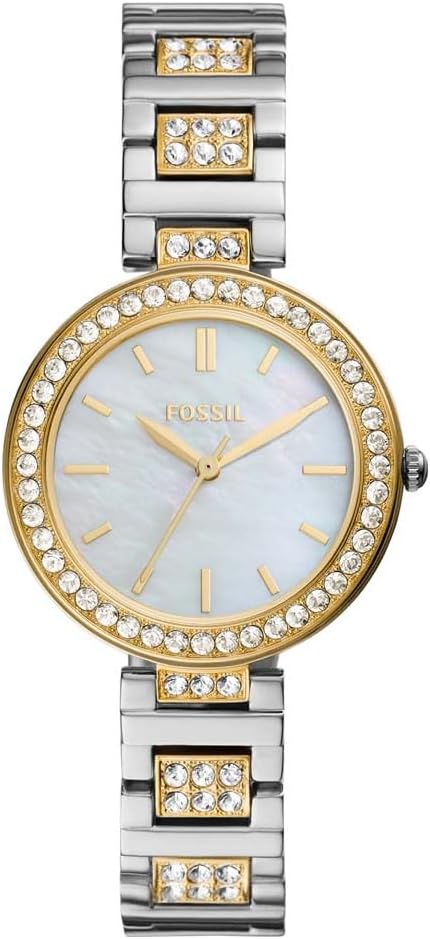 Fossil Karli Three-Hand Two-Tone Stainless Steel Watch - BQ3884