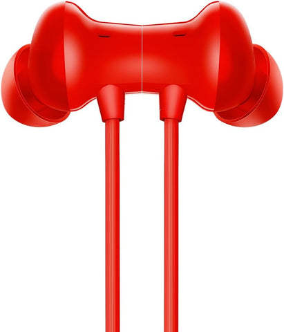 One Plus Bullets Wireless Z3 Bluetooth 5.0 in Ear Earphones, Spatial Audio – 12.4 mm Drivers, 36 Hrs Battery Life (Samba Sunset)