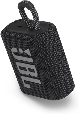 JBL Go 3 Portable Waterproof Speaker with JBL Pro Sound, Powerful Audio, Punchy Bass, Ultra-Compact Size, Dustproof, Wireless Bluetooth Streaming, 5 Hours of Playtime - Squad, JBLGO3SQUAD