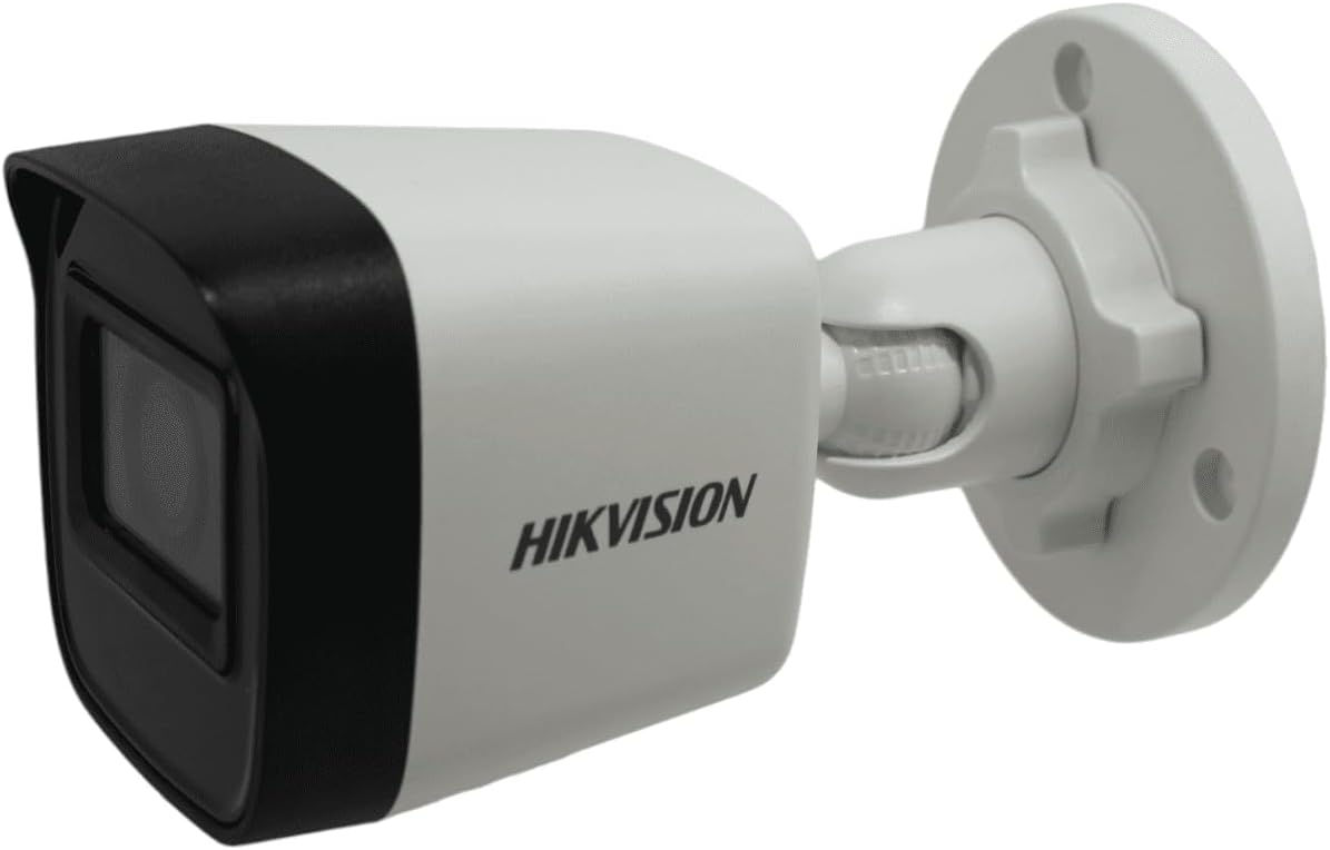 Hikvision Analog Camera 2MP Bullet Network, 1080P, 2.8mm Lens, White - DS-2CD1021G0-I
