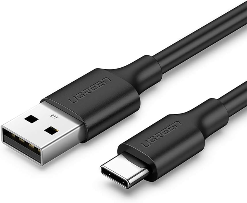 Ugreen cable USB to USB cable Type C 2 A 1m black US287