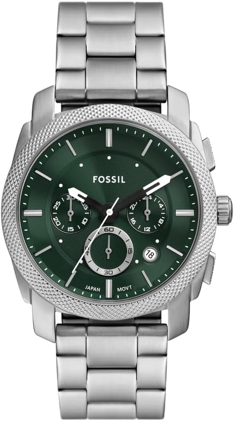 Fossil Men's Analog Quartz Watch with Stainless Steel Strap FS6079