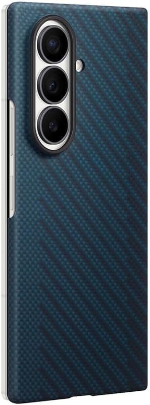 Samsung Galaxy Z Fold8 Ultra Carbon Magnet Case, Blue