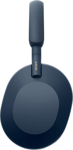 Sony WH-1000XM5 Wireless Noise Cancelling Headphones (30h Battery, Touch Sensor, Quick Charge Function, Optimised for Amazon Alexa, Headset with Microphone) Midnight Blue, Blue