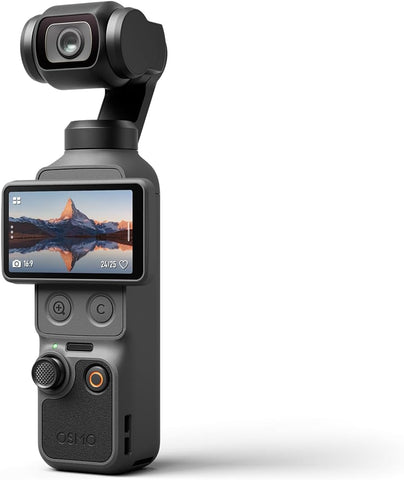 DJI Osmo Pocket 4 Creator Combo, Pocket Gimbal Vlog Camera, 1″ CMOS & 4K/240fps, 3-Axis, 2× Lossless Zoom, 107GB Built-in Storage, Mic 3 Transmitter, Osmo Mini Tripod, UAE Version, Official Warranty
