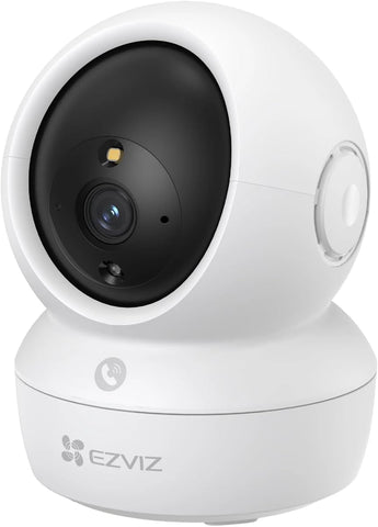 H6c Pro 2K (3MP) Smart Home Camera with 360° Pan & Tilt, Color Night Vision, and AI Motion Detection, White
