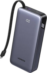 Ugreen Fast Powerbank 20000mAh 45W USB-C Built-in Phone Cable