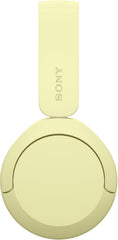 Sony WH-CH520 Wireless Headphones, Light Comfortable, on-Ear Style, Clear Voice Calls, 50 Hours Battery Life, Quick Charge, Multipoint, Yellow