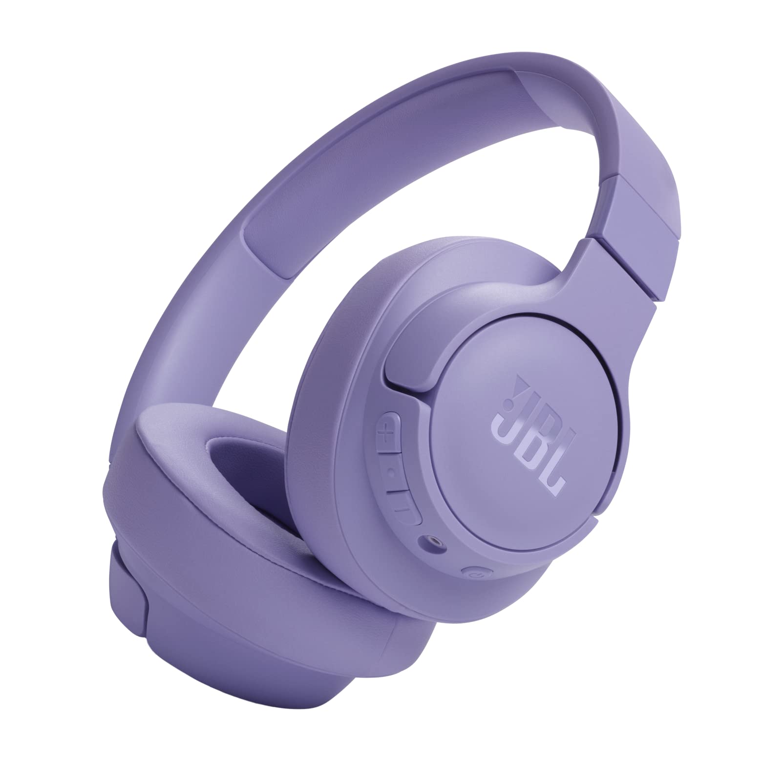 JBL Tune 520BT Wireless On-Ear Headphones, Pure Bass Sound, 57H Battery with Speed Charge, Hands-Free Call + Voice Aware, Multi-Point Connection, Lightweight and Foldable - Black, JBLT520BTBLKEU