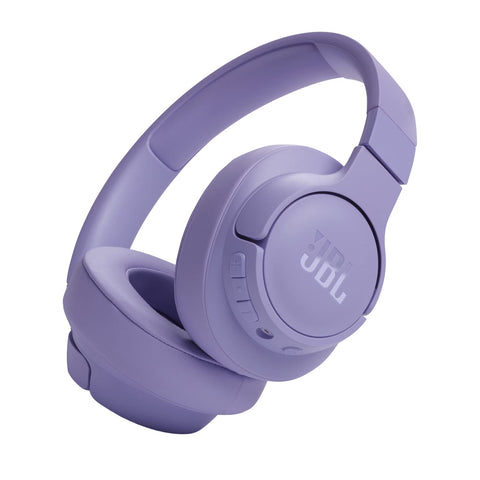 JBL Tune 520BT Wireless On-Ear Headphones, Pure Bass Sound, 57H Battery with Speed Charge, Hands-Free Call + Voice Aware, Multi-Point Connection, Lightweight and Foldable - Black, JBLT520BTBLKEU
