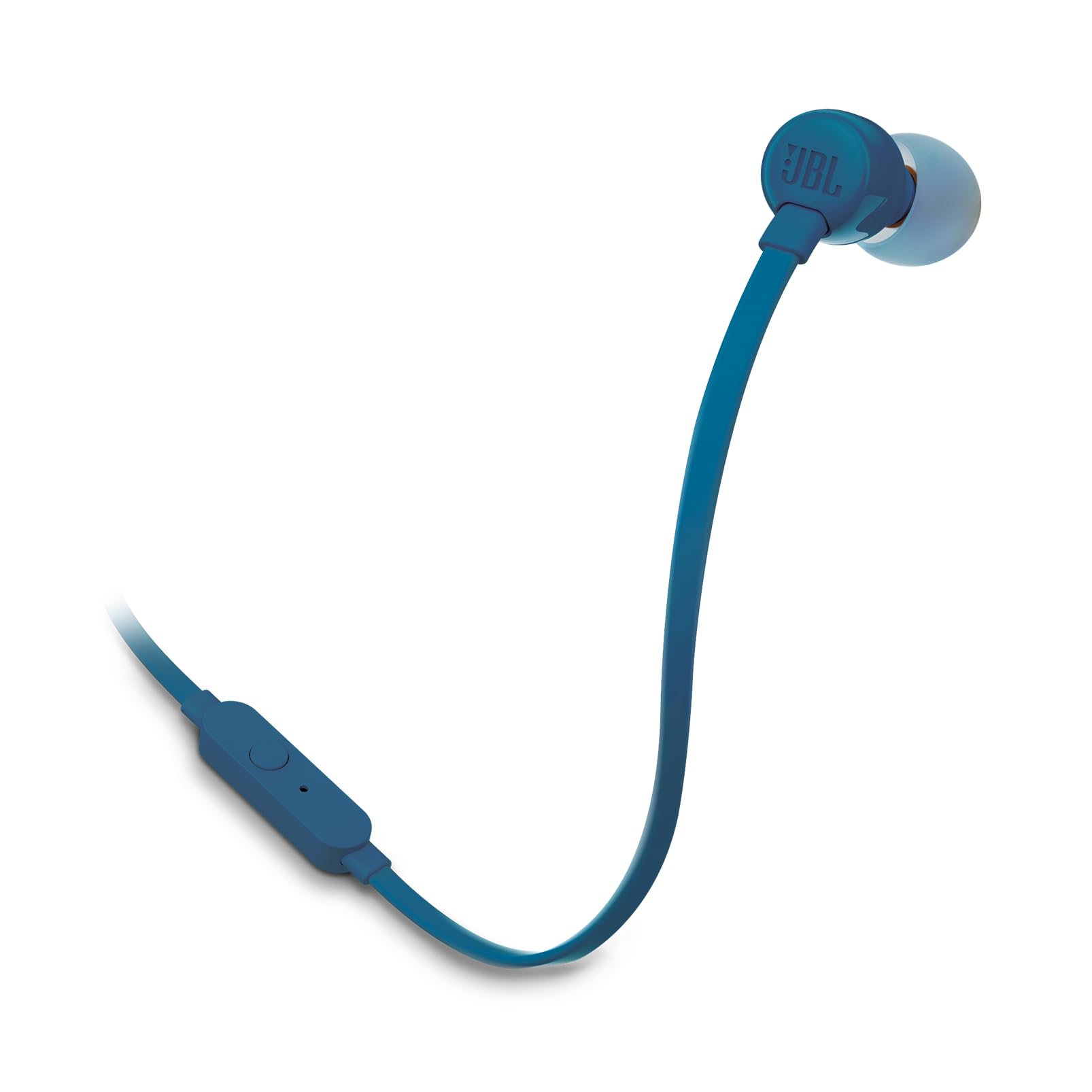 JBL Tune 110 JBLT110RED Wired In-Ear Headphones with Mic, Red