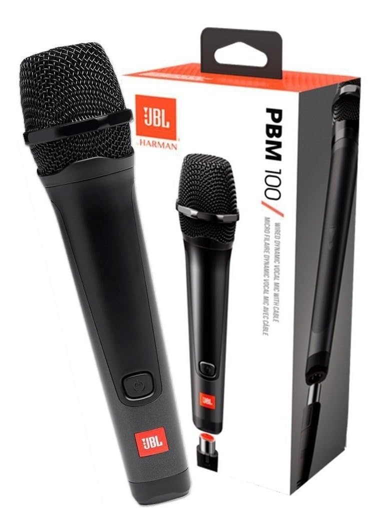 JBL Wireless 2 Microphone System, High Vocal Quality, Rechargeable UHF Dual Channel Wireless Receiver, 6H of Playtime, Plug and Play, Replaceable AA Batteries - Black, JBLWIRELESSMIC, Bluetooth