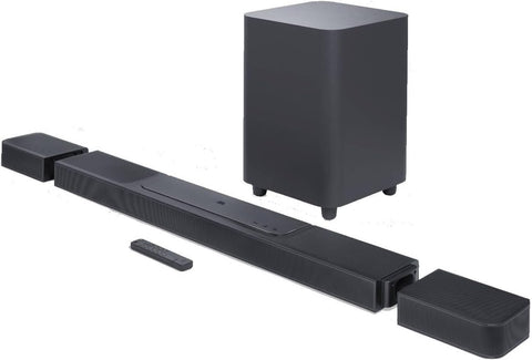 JBL 1300X 11.1.4-Channel Soundbar with Detachable Surround Speakers, MultiBeam, Dolby Atmos and DTS:X, Black