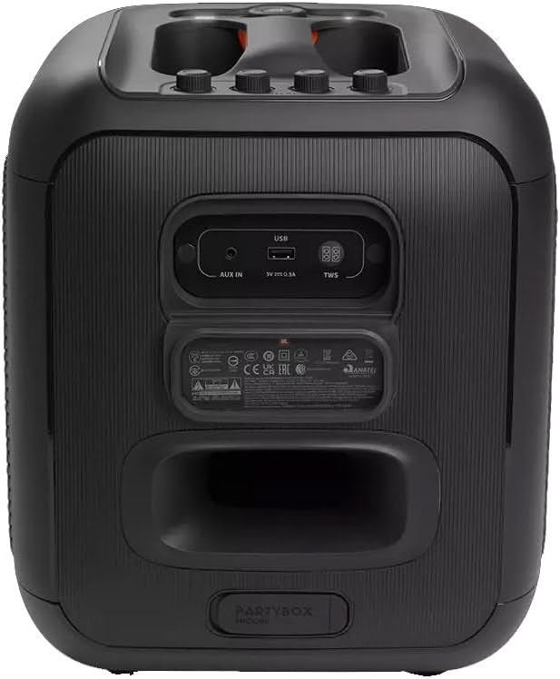 JBL Partybox Encore Portable Party Speaker with 2 Digital Wireless Mic, 100W Powerful Sound, Dynamic Light Show