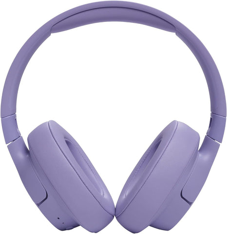 JBL Tune 720BT Wireless Over-Ear Headphones, Pure Bass Sound, Bluetooth 5.3, 76H Battery, Hands-Free Call, Multi-Point Connection, Foldable, Detachable Audio Cable - Blue, JBLT720BTBLU, Standard