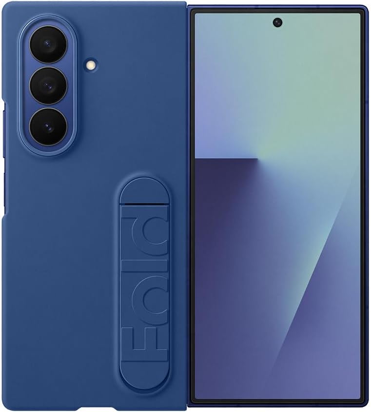 Samsung Galaxy Z Fold7 Silicone Case, Blue