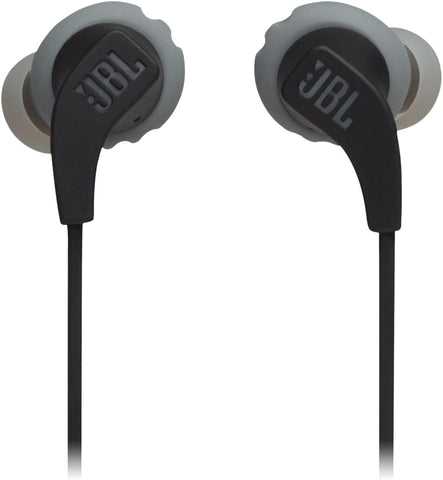 JBL Endurance Run BT Sweat Proof Wireless In-Ear Sport Headphones, Fliphook Design, Twistlock + FlexSoft Technology for Comfort/Stability, Hands-Free Call, Magnetic Earbuds - Black, JBLENDURRUNBTBLK