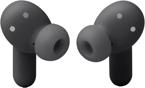 JBL Live Beam 3 True wireless noise-cancelling earbuds with stick-closed design and Smart Charging Case, JBLLIVEBEAM3BLK, Black