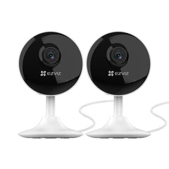 EZVIZ H1C CCTV Camera for Home, 1080p WiFi Security Camera, Baby Monitor Mini Camera with Night Vision, Two Way Talk, Sleep Mode, Sounds Alert, Magnetic Base, Motion Detection, Supports MicroSD Card