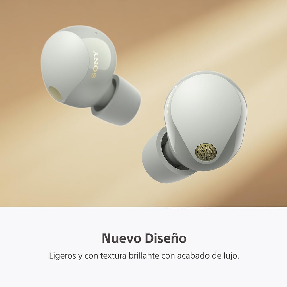 Sony WF-1000XM5 The Best Truly Wireless Bluetooth Noise Canceling Earbuds Headphones with Alexa Built in, Silver