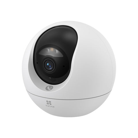 EZVIZ C6 Security WiFi Camera, 2K+ Indoor Home camera with AI Powered Human & Pet & Sound Detection, Night Vision, Auto-Zoom Tracking, Two Way Audio & Calling, 2.4G/5G WiFi, SD Card/Cloud Storage