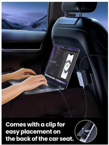 UGreen 150W 4-Port Gan Fast Car Charger Pd Usb C Port With E