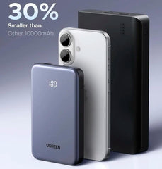 UGREEN POWER BANK CHARGER 10,000MAH USB-C AND USB-A PORT - PB507 | Ugreen Zapix Series