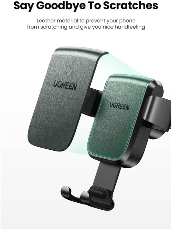 UGREEN 60990 Gravity Phone Holder with Suction Cup (Black) LP200