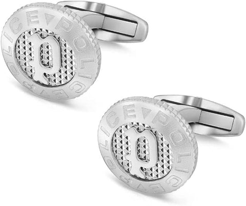 POLICE Stud Cufflinks For Men