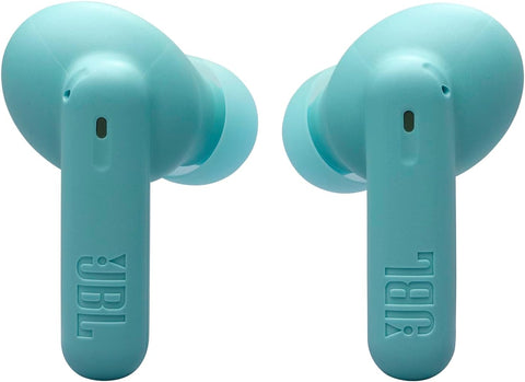 JBL Wave Beam 2 Adaptive Noise Cancelling with Smart Ambient True Wireless Earbuds, Deep Bass, Comfort Fit, 40H Battery, Hands-Free + VoiceAware, Water and Dust Resistant - JBLWBEAM2BLU, Blue