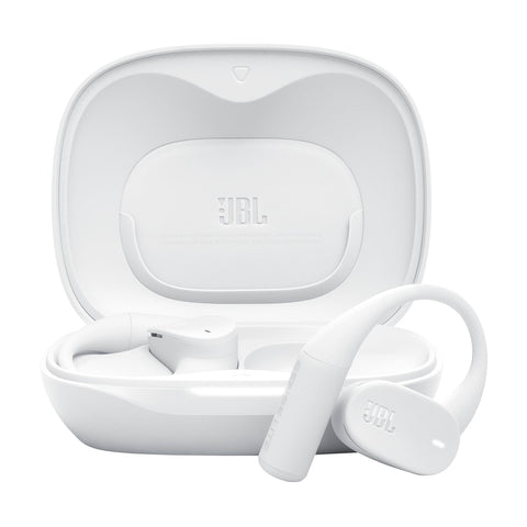 JBL Endurance Peak 3 Dust and Water Proof True Wireless Active Earbuds, JBL Pure Bass Sound, 50H Battery Hours, Ambient Aware & Talk Thru, 4-Mic Technology, Powerhook Design - White, JBLENDURPEAK3WT