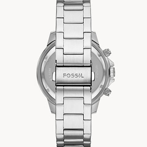 FOSSIL BQ2771 Bannon Multifunction Stainless Steel Watch 45mm Silver