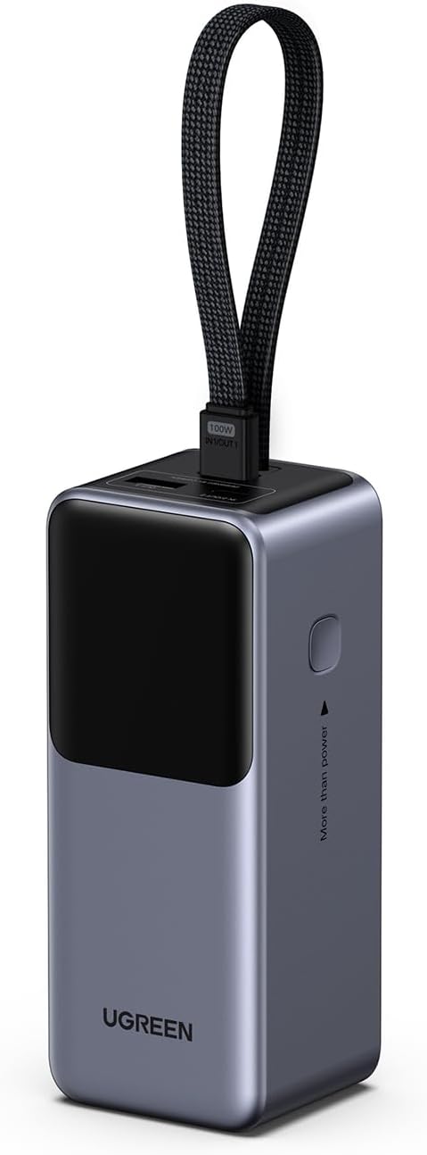 Powerbank UGREEN PB723, 20000mAh, 130W, QC + PD, Grey