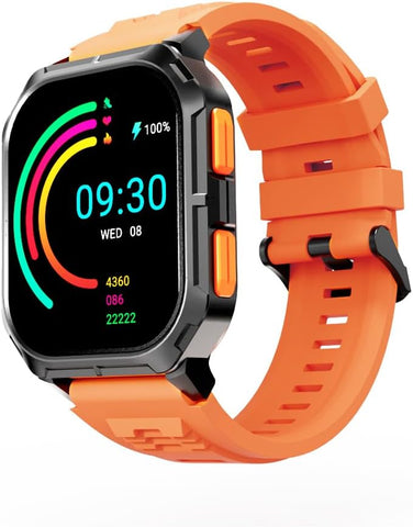 Hifuture ULTRA3 IPS Display 2.0" Bluetooth Calling Smartwatch - Orange