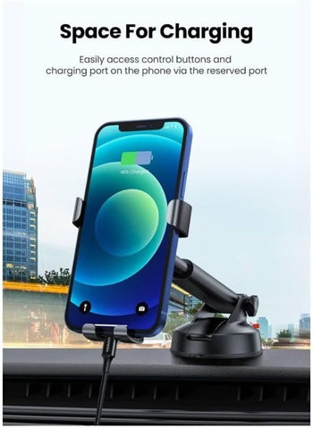 UGREEN 60990 Gravity Phone Holder with Suction Cup (Black) LP200