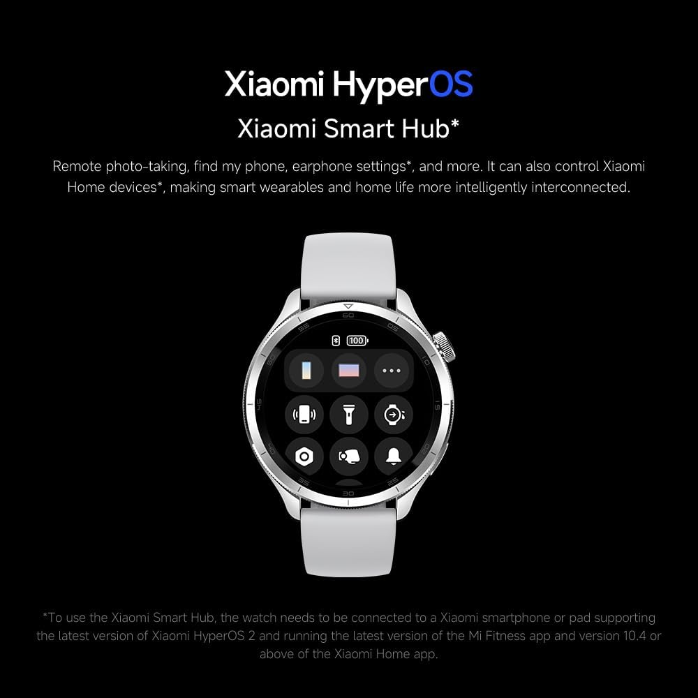 Xiaomi Watch S4 Rainbow |Smartwatch| 1.43" AMOLED display, Long battery life, Bluetooth calling, Noise reduction, Advanced health detection, 15 days battery life