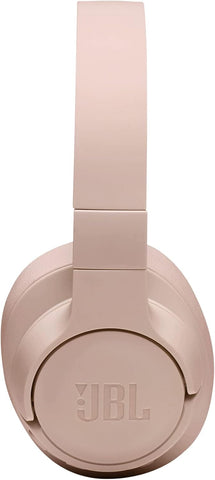 JBL Tune 720BT Wireless Over-Ear Headphones, Pure Bass Sound, Bluetooth 5.3, 76H Battery, Hands-Free Call, Multi-Point Connection, Foldable, Detachable Audio Cable - White, JBLT720BTWHT