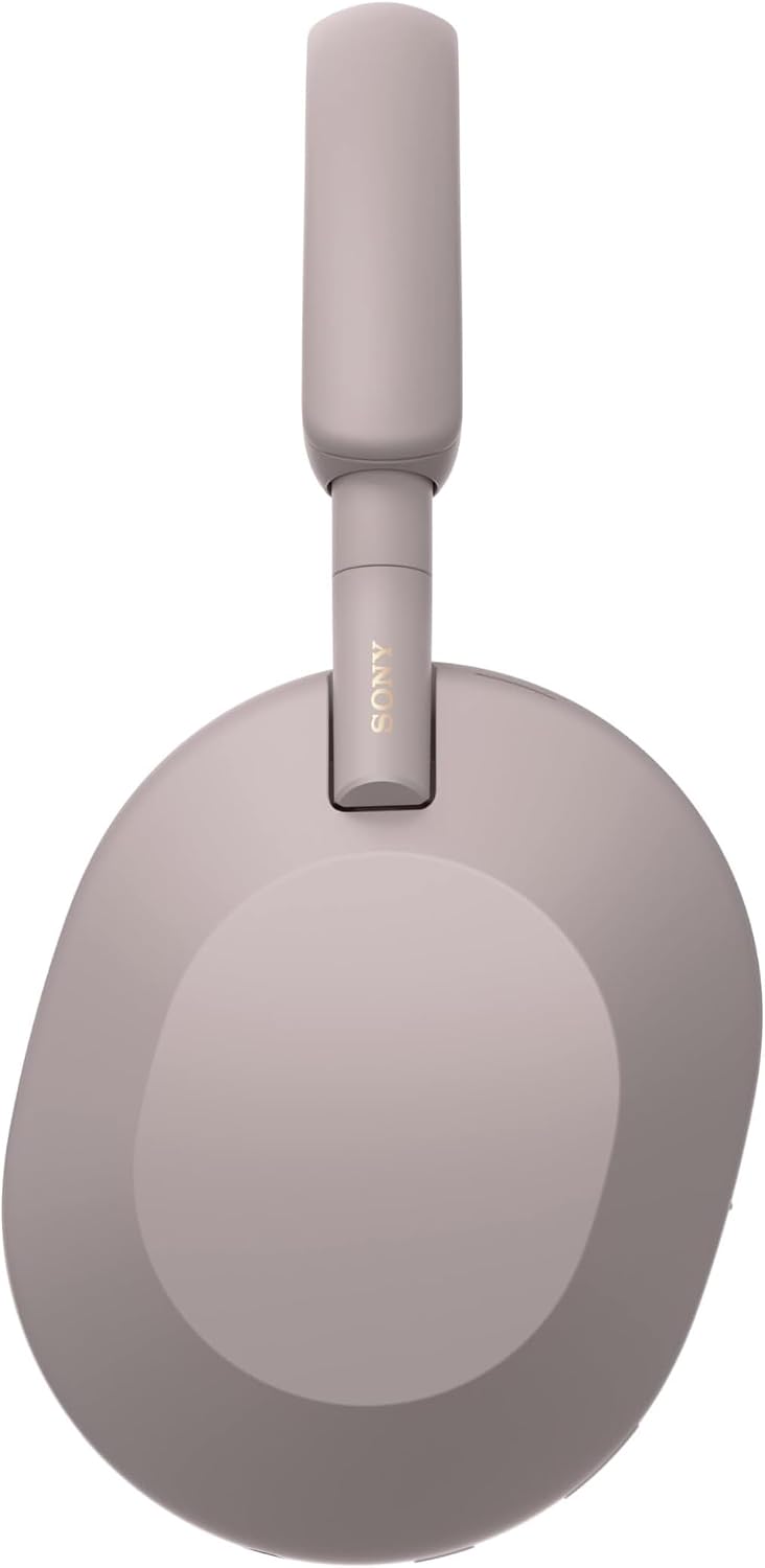 Sony WH-1000XM5 Industry Leading Noise Cancelling Wireless Headphones, Hi-Res Audio, Best Phone Call Quality, 30 Hours Battery Life, Wearing Detection, Alexa Voice Assistant, Multipoint - Pink