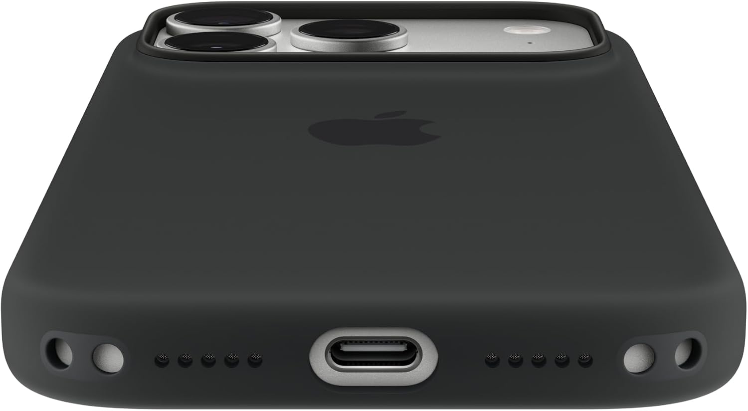 Apple iPhone 18 Pro Silicone Case with MagSafe – Black ​​​​​​​