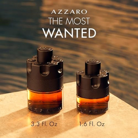 Azzaro Men s The Most Wanted Parfum, Black, 3.38 Fl Oz, 100 ml