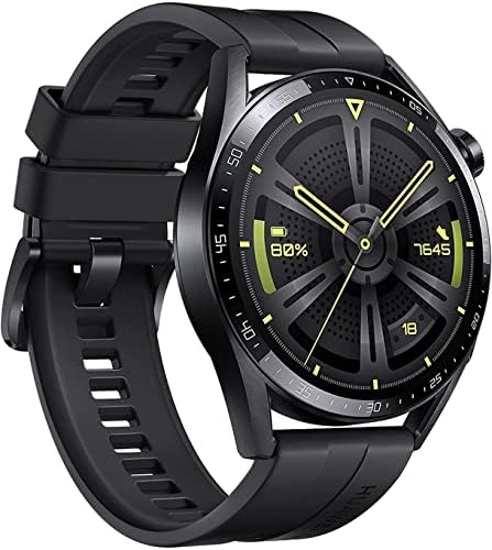 HUAWEI WATCH GT 3 46 mm Smartwatch, Durable Battery Life, All-Day SpO2 Monitoring,Bluetooth Calling, Black