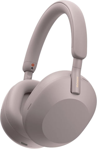 Sony WH-1000XM5 Industry Leading Noise Cancelling Wireless Headphones, Hi-Res Audio, Best Phone Call Quality, 30 Hours Battery Life, Wearing Detection, Alexa Voice Assistant, Multipoint - Pink