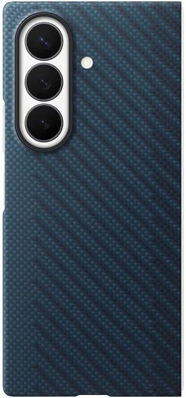 Samsung Galaxy Z Fold8 Ultra Carbon Magnet Case, Blue